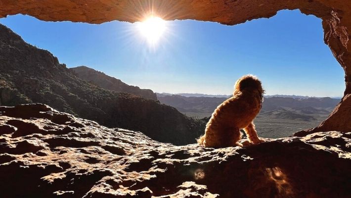 Wave cave trail near Phoenix